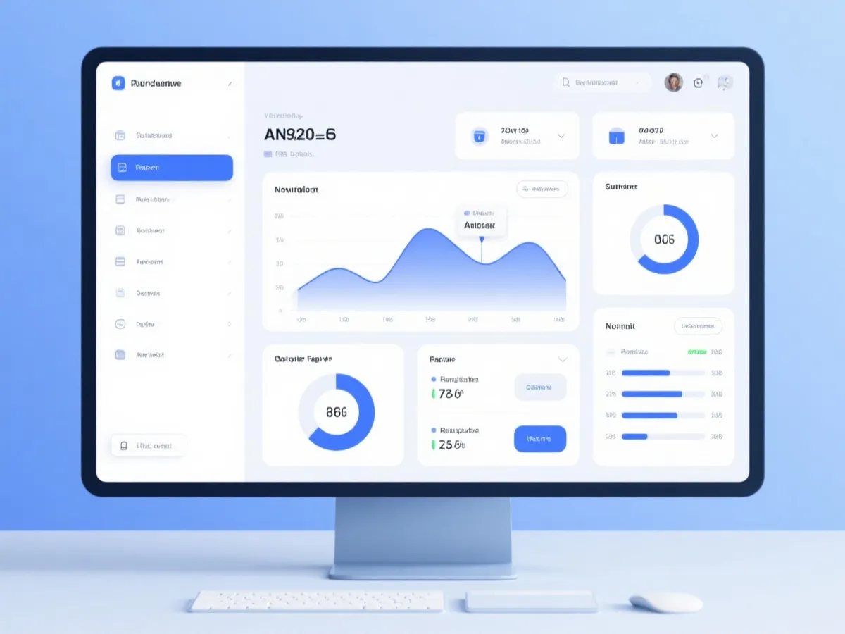 走势分析与数据查看界面